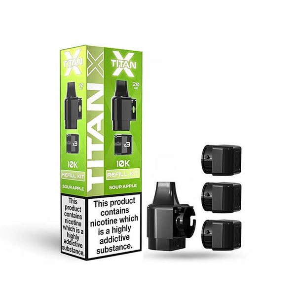 Titan X Prefilled Pod + Refills (Box of 10)