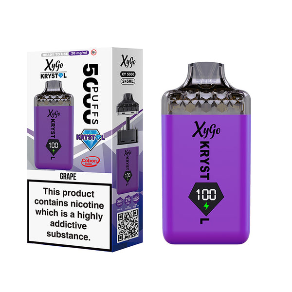 XYGO Krystal 5000 Prefilled Pod Kit (Box of 5)
