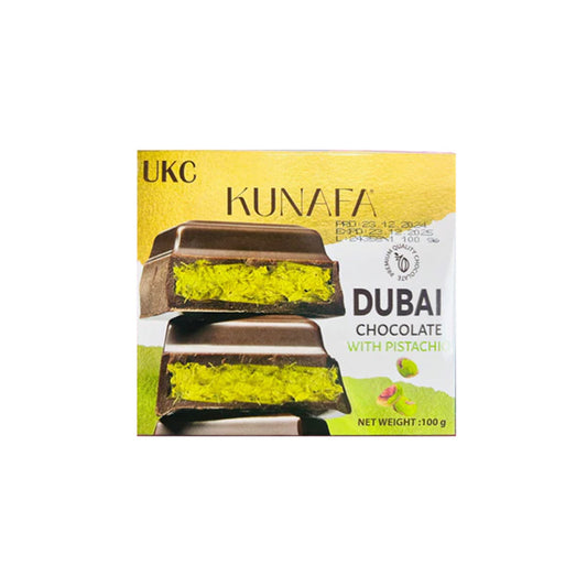 UKC Kunafa Dubai Chocolate With Pistachio 100g