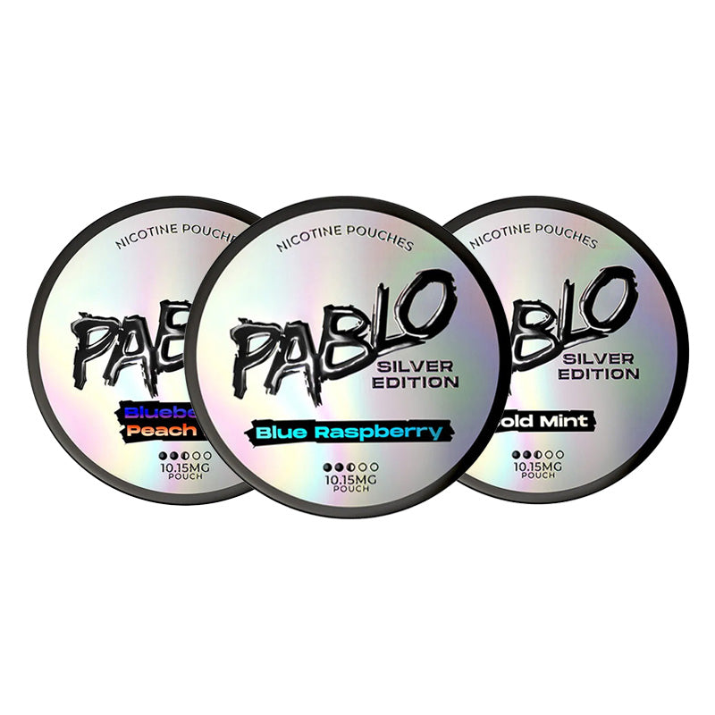 Pablo Silver Edition 10mg Nicotine Pouch (Pack of 5)