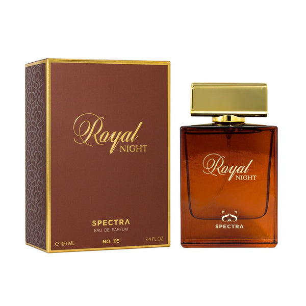 Spectra 115 Royal Night Eau de Parfum 100ml bottle and packaging