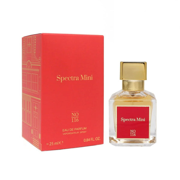 Spectra Mini 116 Eau de Parfum 25ml bottle and packaging