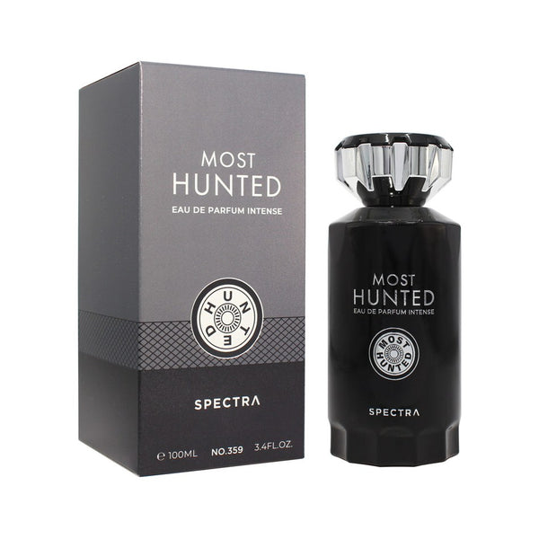 Spectra 359 Most Hunted EDP Intense Eau de Parfum 100ml bottle and packaging