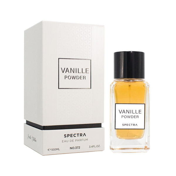 Spectra 372 Vanille Powder Eau de Parfum 100ml bottle and packaging