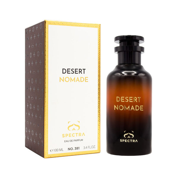 Spectra 381 Desert Nomade Eau de Parfum 100ml bottle and packaging